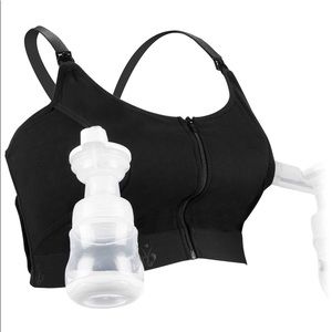 Hands free nursing & pumping bra
